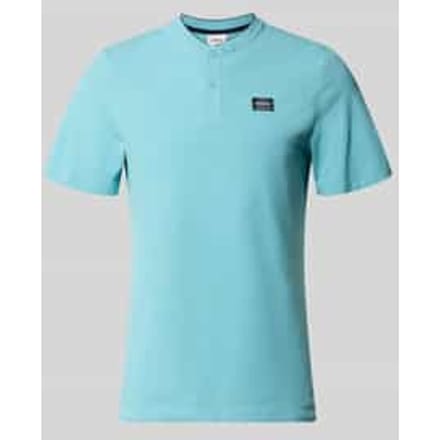 regular fit poloshirt van katoenmix