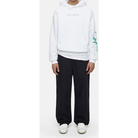 Closed Printed Hoodie T-shirts White Größe: S | Kaputzenpullis Outlet | Herren | Weiß