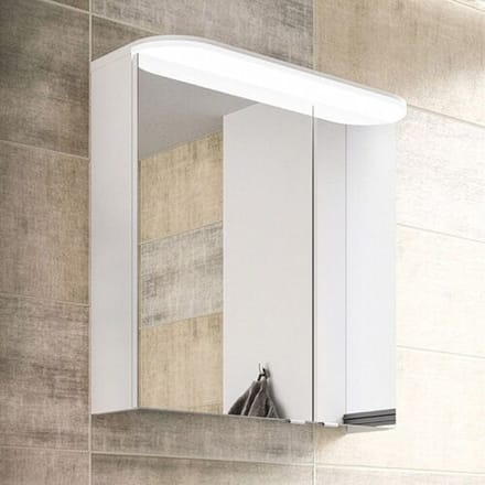 Pelipal Balto sprint mirror cabinet 70 cm LED edge lighting SEKE01070L1260S