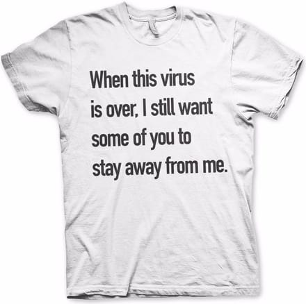 Hybris Stay Away From Me T-shirt White