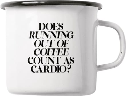 Typealive Emaille mok Cardio 300ml