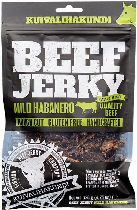 Kuivalihakundi - Beef Jerky Mild Habanero - 2 x 120g