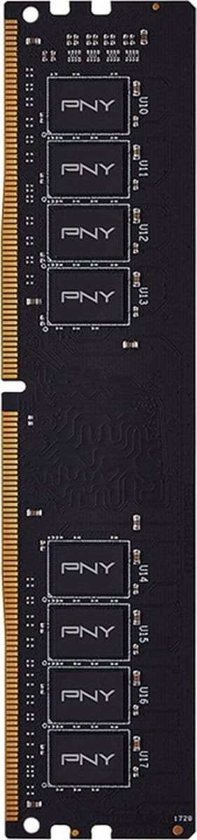 PNY - DDR4 - module - 8 GB - DIMM 288-pin - 3200 MHz / PC4-25600 - unbuffered