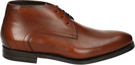 Floris van Bommel - DE LOPER 15.00 - Nette herenschoenenBusiness half-hoog - Kleur: Cognac - Maat: 45.5