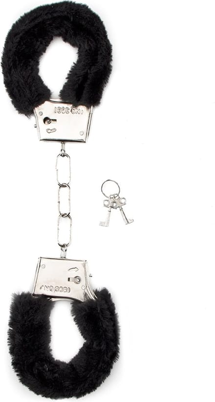 Furry Handcuffs - Black