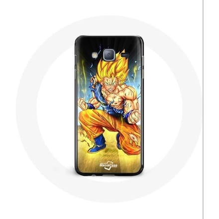 Case voor Samsung Galaxy J3 Son Goku Dragon Ball boos lichaam