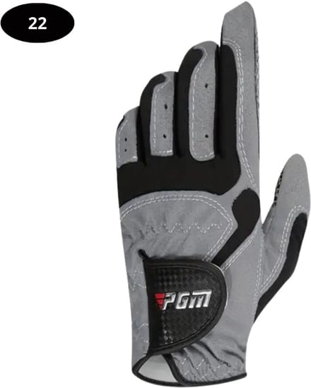 Nivard Golfhandschoenen - Golf Accessoires - Handschoen AntiSlip - Heren - Grijs Links - Maat S