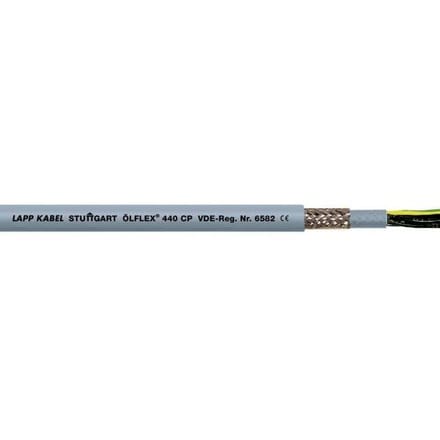 LAPP ÖLFLEX® 440 CP Stuurstroomkabel 5 G 0.75 mm² Zilver-grijs 12914/50 50 m