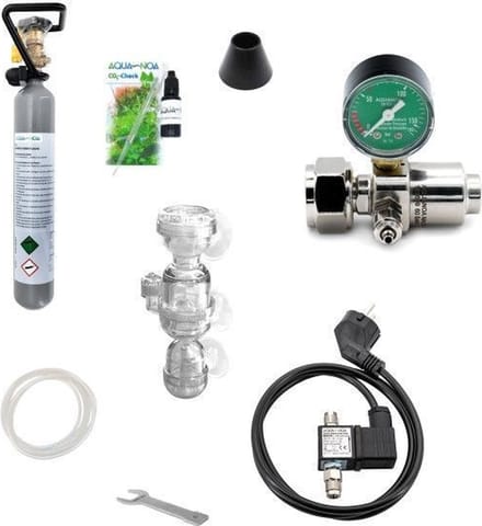 Aqua-noa CO2 SET  200 Basic M - Met Magneetventiel - CO2 Aquarium tot 200 L