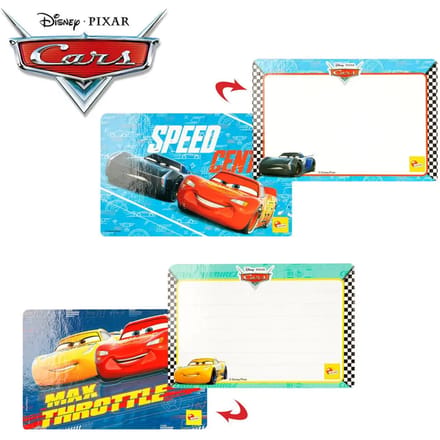 Pocket Studio de Dessin - Cars - LISCIANIGIOCHI - Kit Dessin - Ardoises effaçables - Guide explicatif - Des 3 ans