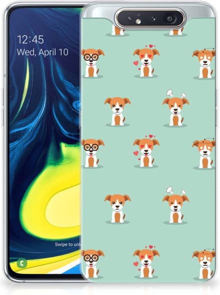 Samsung Galaxy A80 TPU Hoesje Pups