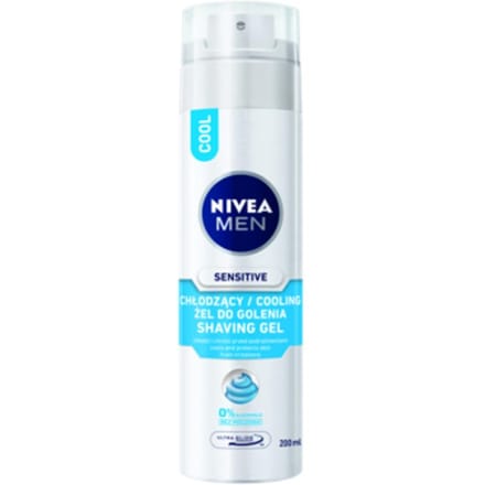 Nivea Sensitive Cool - Scheergel voor Mannen - 200 ml - Verzachtend en Verkoelend - Zonder Alcohol