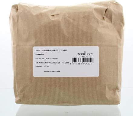 Jacob Hooy Laurierblad Heel 250 gr