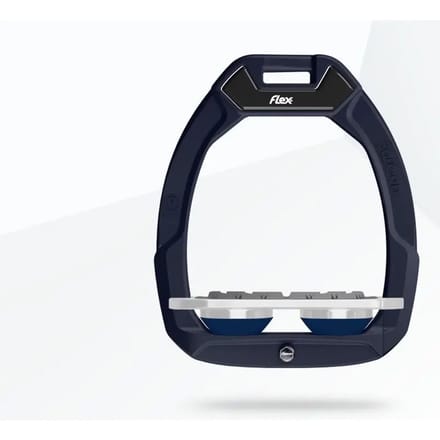 Veiligheidseisen voor paardrijden Plat Grip Bruin/Grijs/Marine Flex-On Safe-On