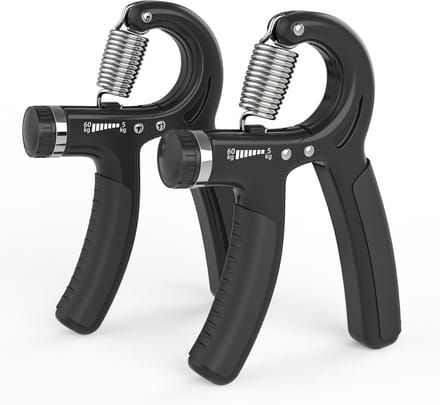 Verstelbare Hand Gripversterker voor Krachttraining - 5-60kg, Anti-Slip Hand Trainer met Counter