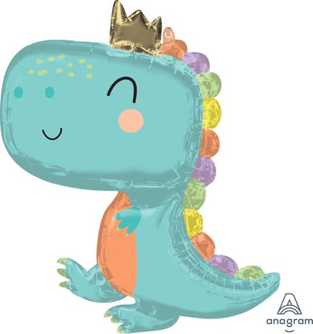 Amscan Ballon Supershape Babysaurus 76 X 78 Cm Folie