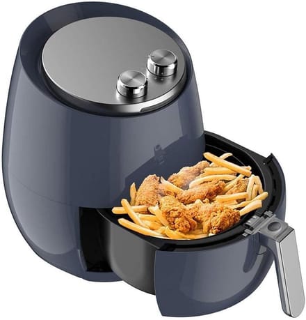 Heteluchtfriteuse - Olievrije Frituur - Gezond Koken - Instelbare Temperatuur - 36 Liter - Multicolor