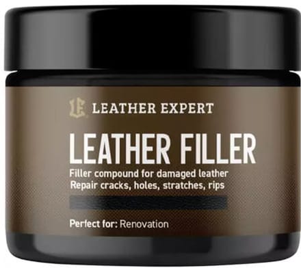 LEATHER EXPERT LEATHER FILLER LEDER PLAMUUR ZWART 50ML