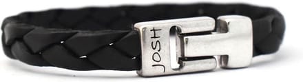 Josh Armbanden 24764 Zwart Maat:20.5 cm