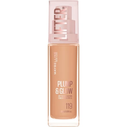 Maybelline New York Lifter Lifter Plump & Glow Foundation (Various Shades) - 119