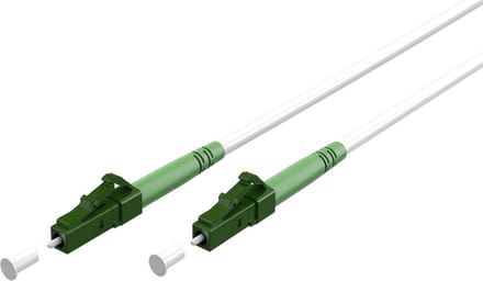 LC/APC Simplex FTTH kabel | OS2 | wit | LSZH | 15 meter