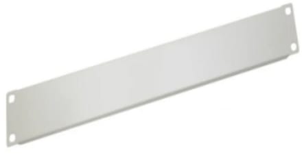 DSIT 19 inch afdekpaneel - 2U wit - geschikt voor serverkast - patchkast en flightcase