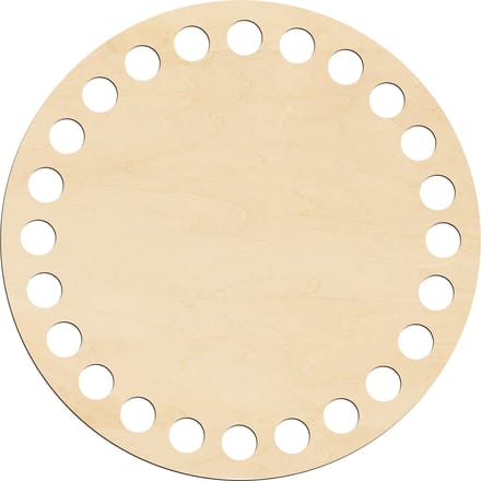 SMX Design - Ronde Basis voor Mand - Birch Multiplex - 13cm - FSC gecertificeerd