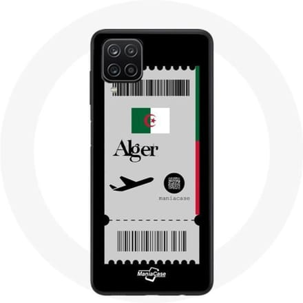 Samsung Galaxy A12 hoesje Vliegticket Algerije