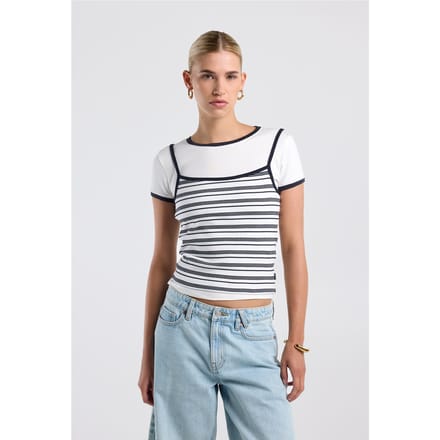 America Today Gami Off White Maat: S | Onderhemden Outlet | Dames | Wit