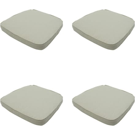 Madison - Zitkussen Wicker Beige canvas eco+ - Ca. 48x48 cm - Set van 4