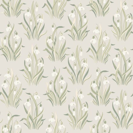 Boråstapeter Vliesbehang 4835 - New Heritage - Botanisch Beige - 53cm x 10.05m