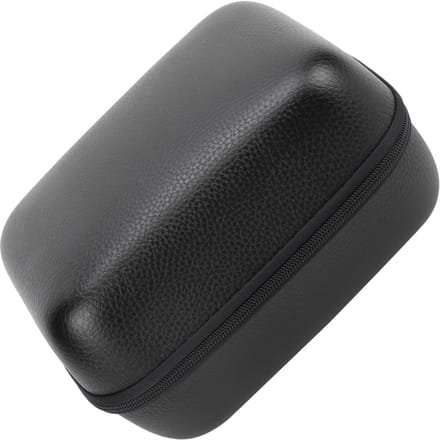 Étui de protection rigide en cuir PU pour moulinet de pêche, boîte de rangement, taille M black