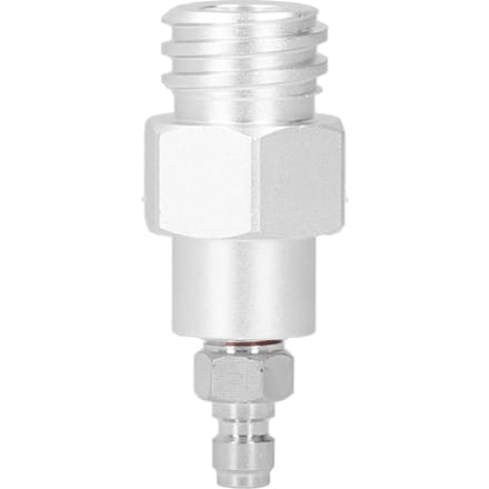 CO2 Tank Adapter Snelkoppeling Connector Vervanging voor Soda Benodigdheden Zilver white