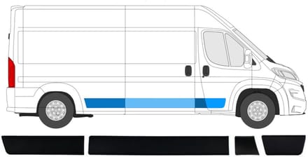 Sierlijsten set voor Opel Movano 2021-2026 / Rechts