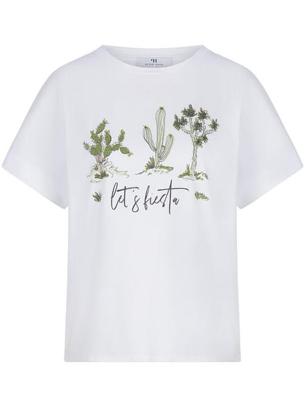 Shirt Van Peter Hahn wit