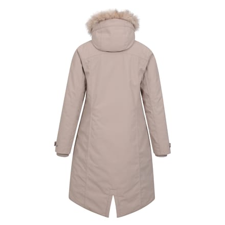 Mountain Warehouse Dames/Dames Meadow Borg gevoerde waterdichte gewatteerde jas (Licht Beige)