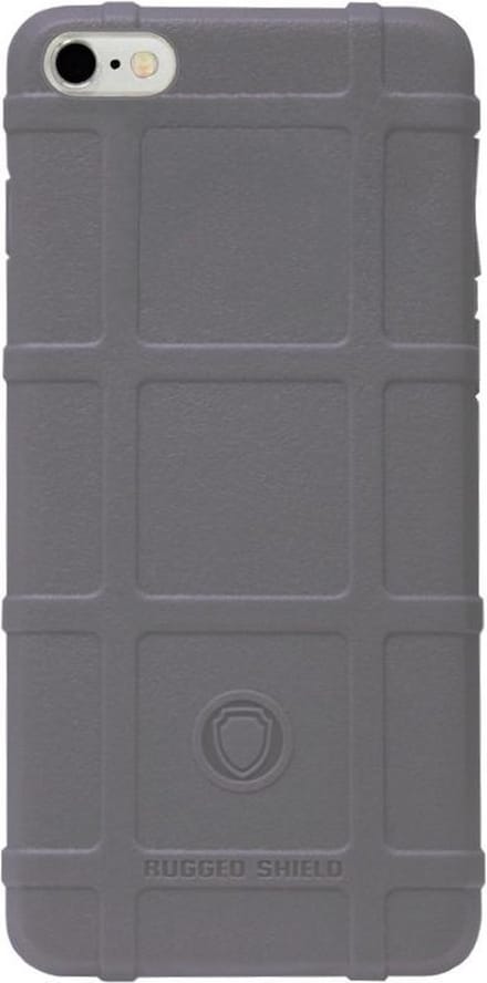 RUGGED SHIELD Rubber Bumper Case Hoesje Geschikt voor iPhone 6/ 6S - Grijs