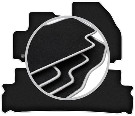 CARLUX-SILVER automatten voor: Ford Galaxy MK2 minivan (2006-2012)