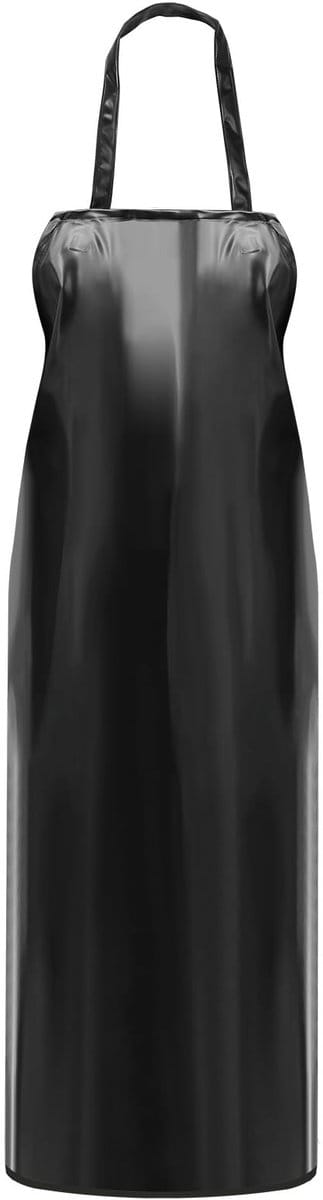 SUPVOX Waterdichte Unisex Schort voor Slagers en Koks - Zwart