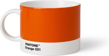 Copenhagen Design - Theebeker 475 ml - Orange 021 - Porselein - Oranje