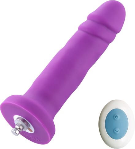 Dildo Vibrerend inclusief Afstandsbediening 17 CM KlicLok Paars