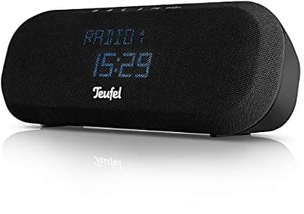 DAB+/FM Alarm Clock Radio met Bluetooth en Oplaadfunctie - Zwart