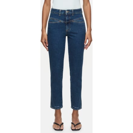 Closed Pedal Pusher Jeans Dark Blue Größe: W24L32 | Straight Jeans Outlet | Damen | Blau
