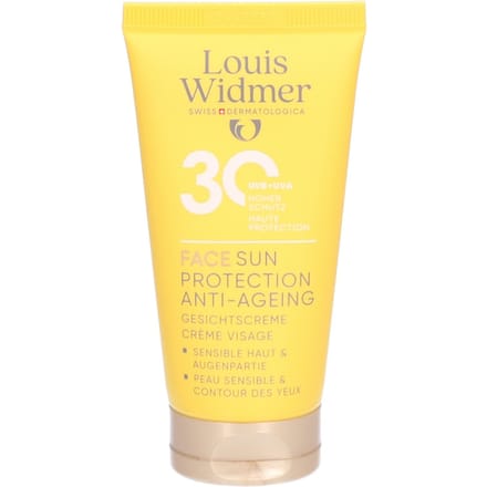 Louis Widmer Face Sun Protection Anti-Aging SPF30 Licht Geparfumeerd 50 Zonnecrème