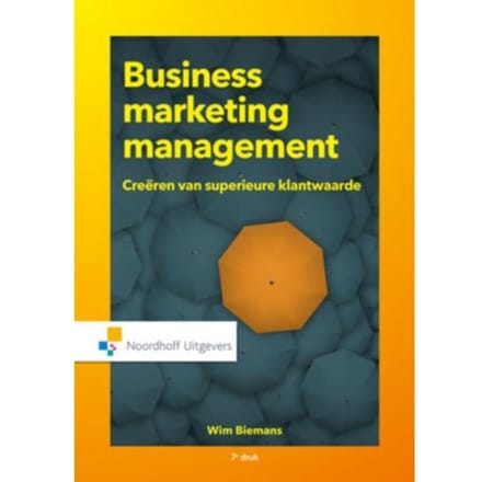Business Marketing Management - Wim Biemans
