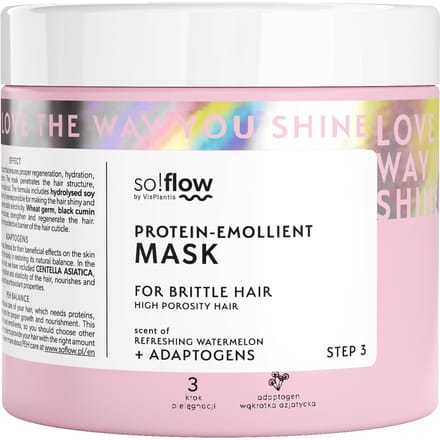 So!Flow Mask For High Porosity And Brittle Hair 400 ml