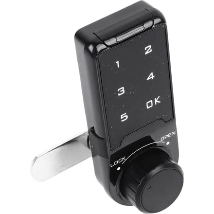 Touch Digitaal Wachtwoord Toetsenbord Kastslot 20mm Zwart Elektronisch Anti-Diefstal Ladeslot Veiligheidscode Locker gray