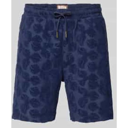 Scotch & Soda Fave Terry Jacquard Relaxedfit Bermuda Shorts