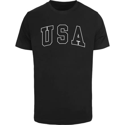 Mister Tee T-shirt USA-tekst MT3795