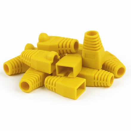 DANICOM RJ45 Kabeltule Geel - 10 stuks